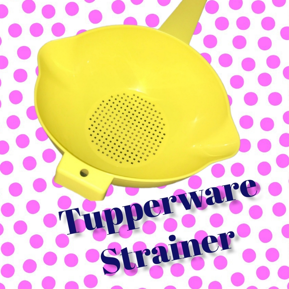 Tupperware Strainer Collectors